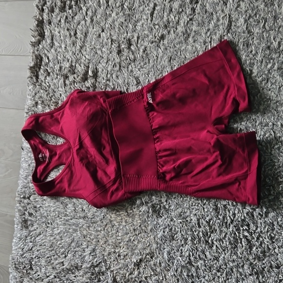 AYBL workout set Size S rumba red Balance V2 - Picture 2 of 6